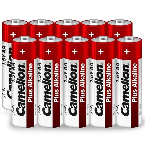 飞狮camelion碱性电池干电池lr6aa5号电池10节鼠标血压计血糖仪玩具