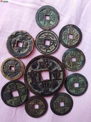 各种古钱币