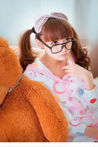 可爱精致脸蛋小美女私房片