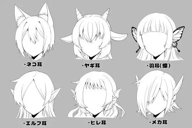 简单易懂的耳朵结构画法画出没有违和感的耳朵