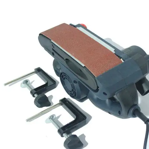 手提式砂带机 倒装砂带机 木工砂带机 抛光机 砂纸机打磨机带调速图片