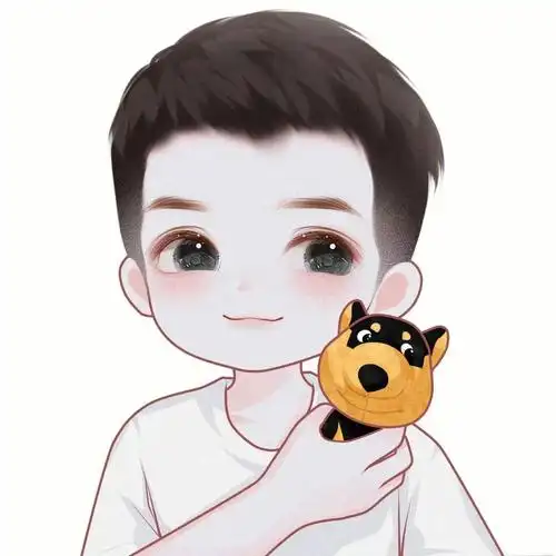 绝绝子的手绘动漫卡通q版微信头像男生头像