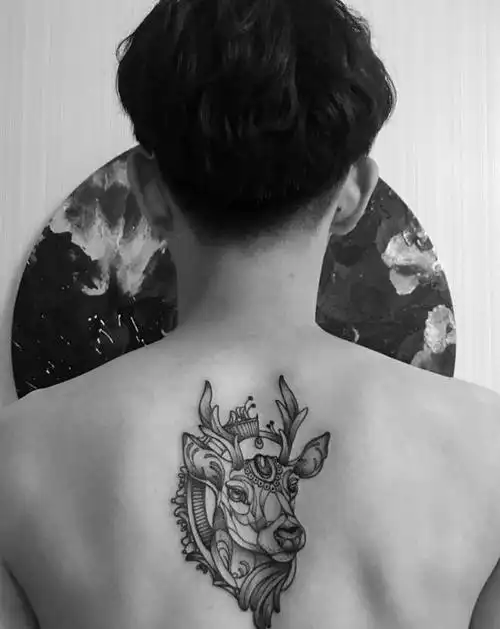 四川省成都市纹身店-黑素刺青的纹身作品集