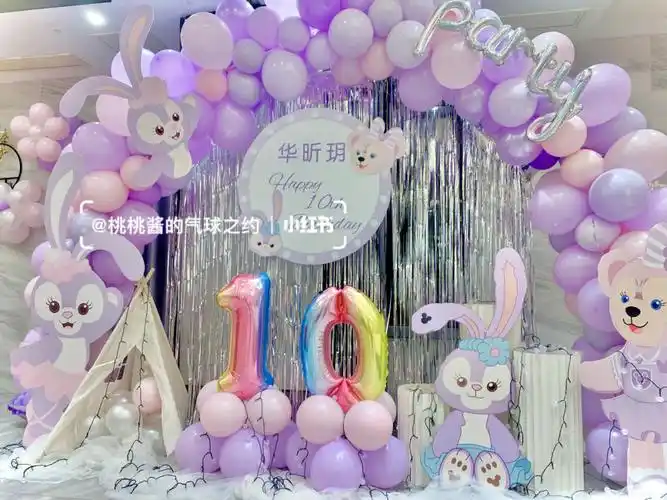 气球布置  #生日气球布置  #星黛露  #星黛露气球  #星黛露气球派对