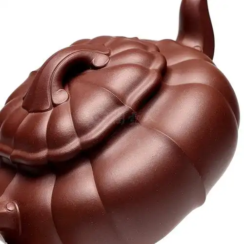 宜兴名家朱晓东紫砂壶作品《四方菱花壶》原矿全手工优惠全场包邮真品