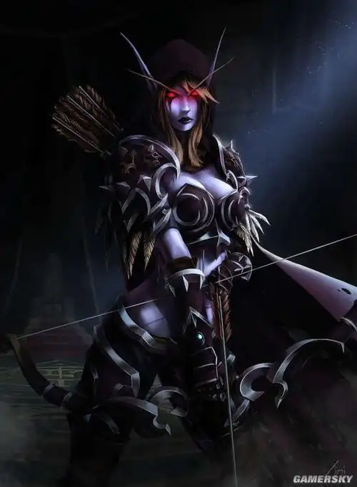 魔兽世界暴雪画廊希尔瓦娜斯女王专场