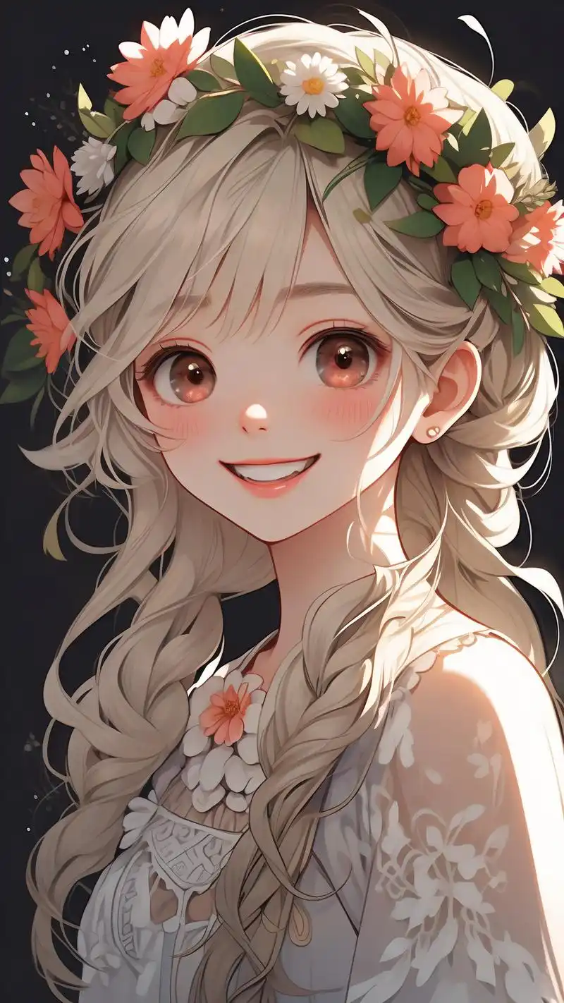 可爱女孩卡通图片🌸太可爱了吧!