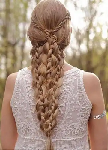 挪威姐妹绝美辫子惊呆网友