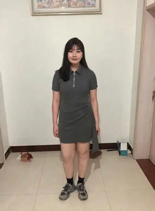 163/140斤微胖穿搭 这个裙子很显身材97