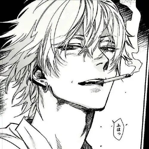 动漫男头黑白##二次元新鲜事