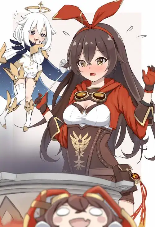 《原神》角色头像壁纸赏析:安柏_超超_版权_留言