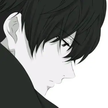 动漫头像男生冷酷黑白高清丧气的动漫头像黑白男生冷酷图片