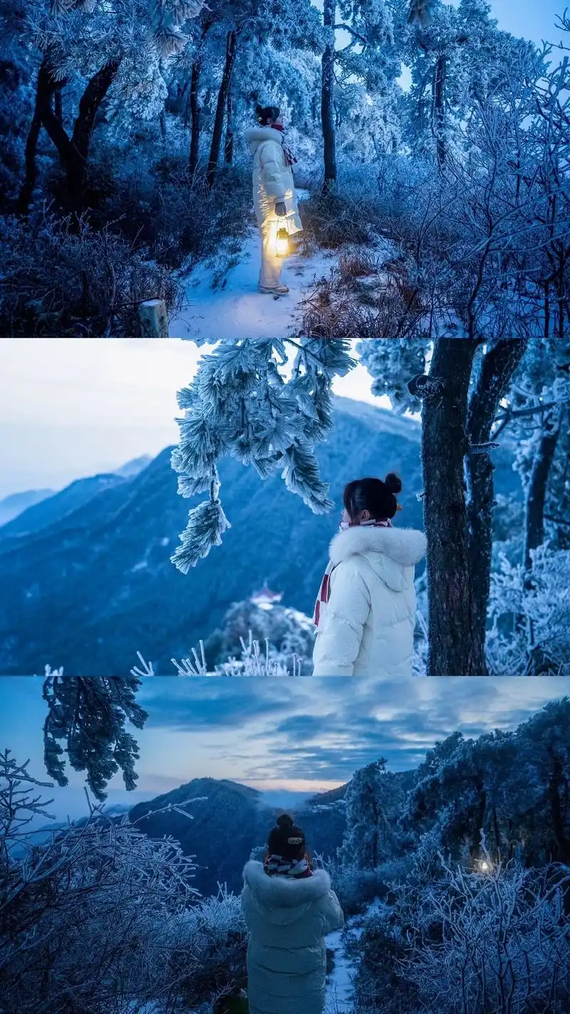 去不了长白山就去江西庐山/冬季雪景攻略.江西省内人均500的 - 抖音