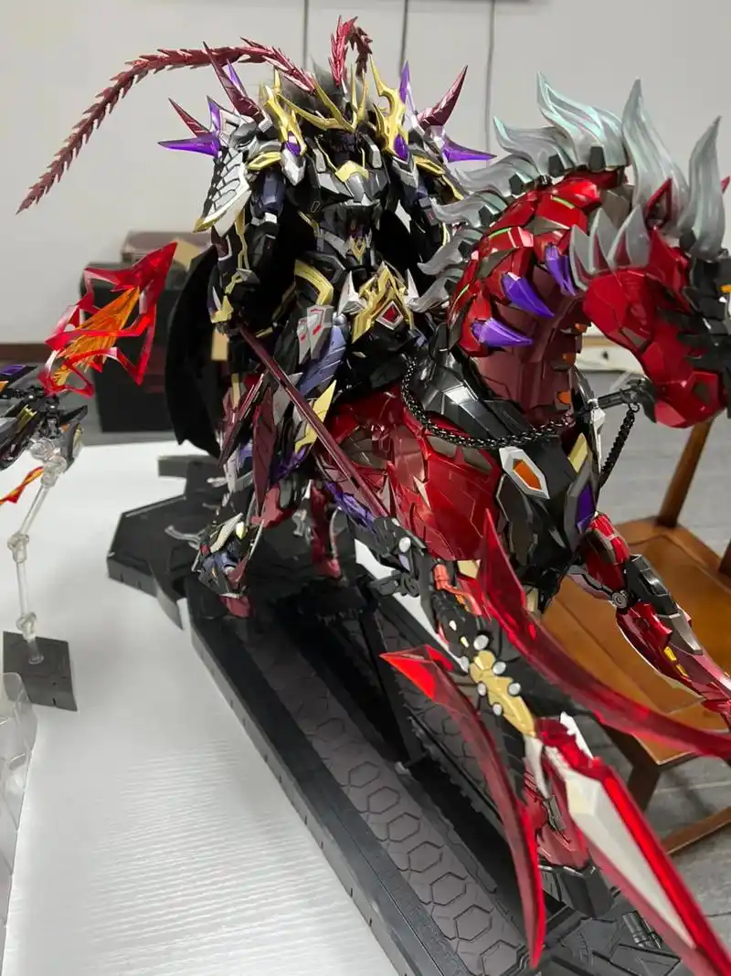 摩动核 吕布 赤焰火龙马#变形金刚 #动漫系列 #手办模型  - 抖音