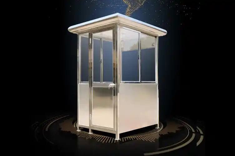 武汉岗亭厂家鑫江南订制不锈钢岗亭