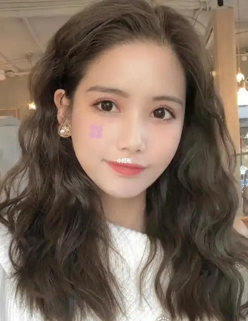 国字圆脸头发服帖不能错过的法式烫