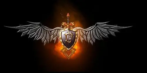 求英雄联盟logo不要上面的字体