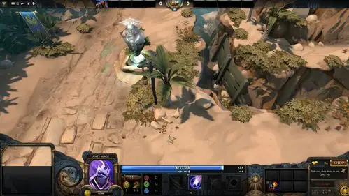 dota2沙漠地图皮肤曝光 黄沙滚滚即将灭亡?