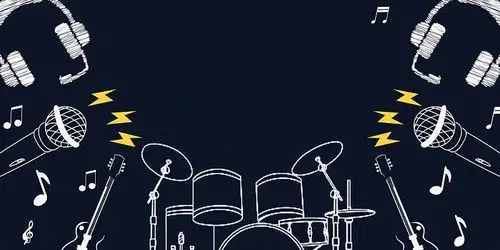 架子鼓背景图片