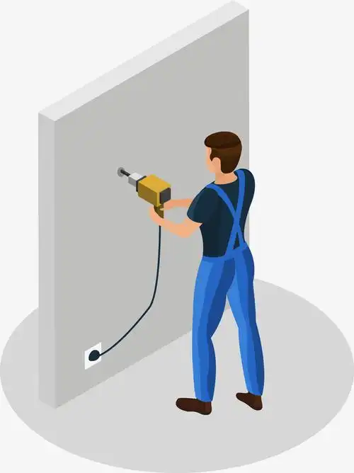 卡通家装工人矢量图免抠素材免费下载_觅元素51yuansu.com