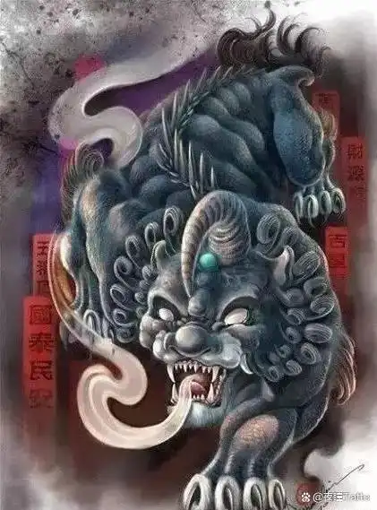 貔貅纹身图案大全