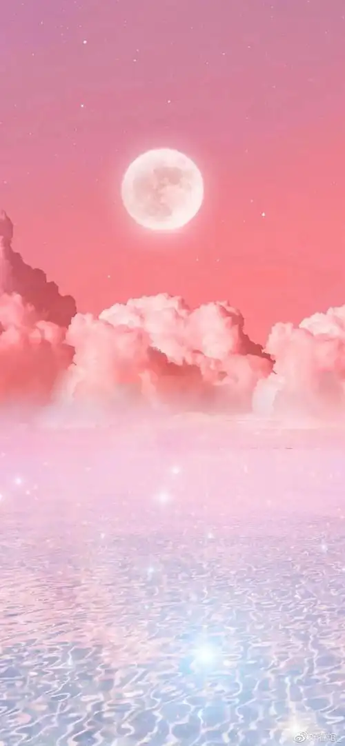 粉色超仙壁纸星空壁纸超仙粉色超仙的锁屏壁纸闪闪超仙的壁纸