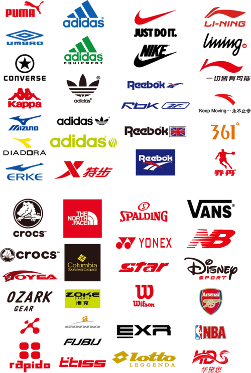 运动品牌 logo