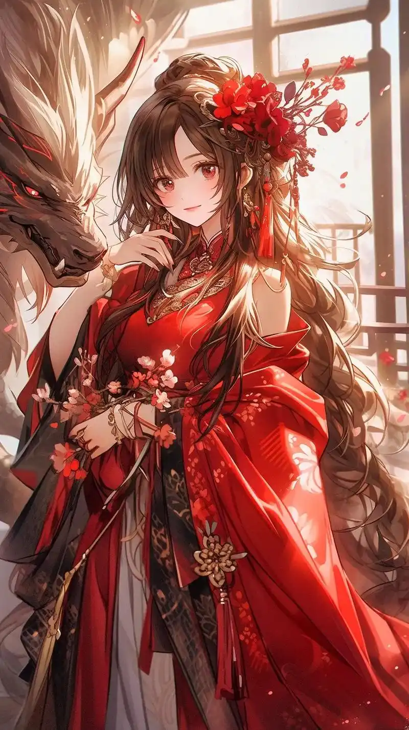 图文热点来了 #红衣古装 #二次元 #动漫美图 - 抖音