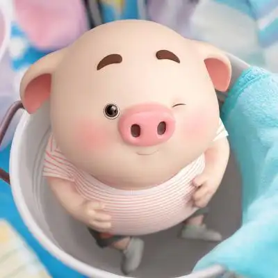 2019猪猪微信头像 分享一组超可爱的猪猪头像_微信头像_我要个性网