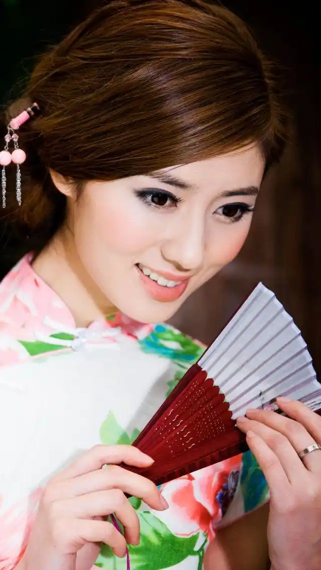 古典旗袍气质美女唯美写真iphone手机壁纸