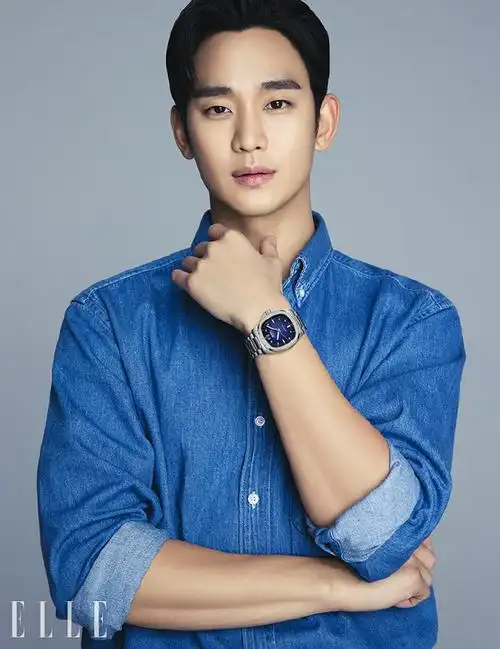 elle@金秀贤帅气迷人