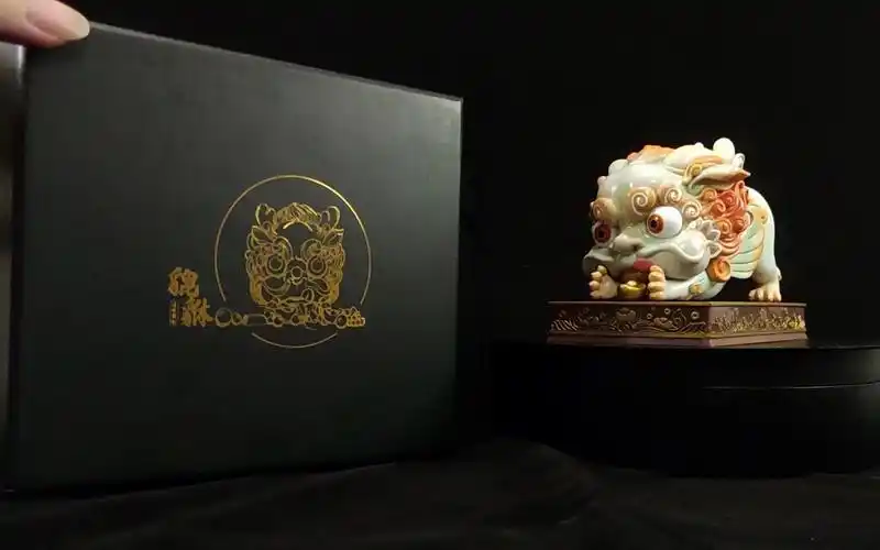开天工作室 趴趴貔貅国潮摆件开盒