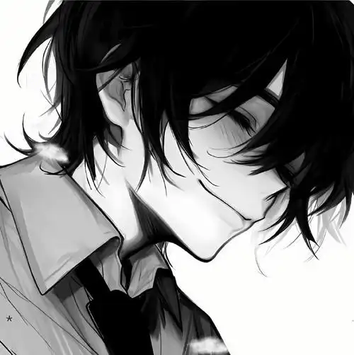 动漫黑白男头##夏日次元盛典