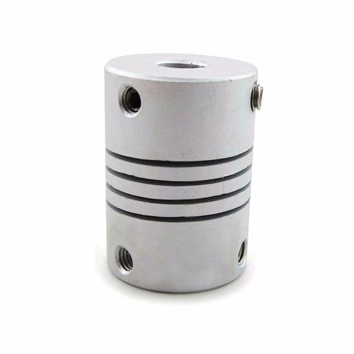 千水星 弹性铝合金联轴器 电机马达轴连接器diy减震器连轴器手工模型