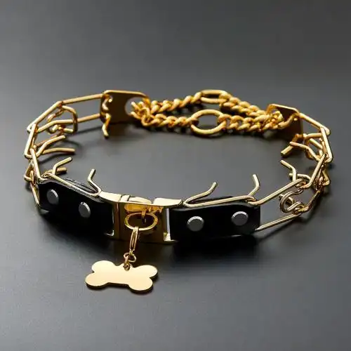 宠物刺激项圈不锈钢训狗颈圈脖套狗用品宠物大犬训练狗圈