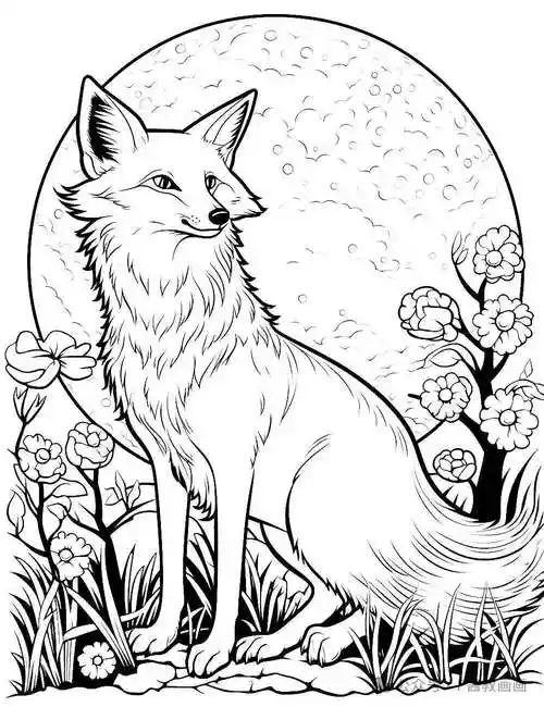 一组高清动物线稿资料,收藏备用