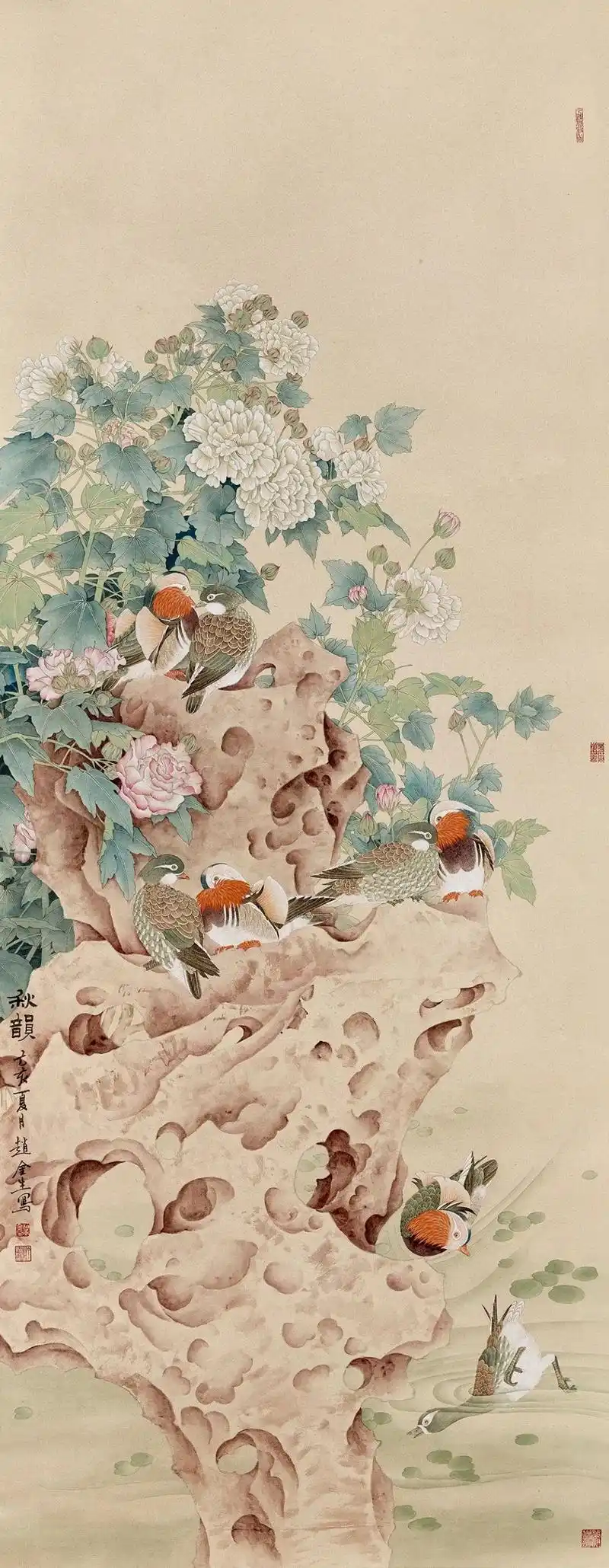 唯美新势力——赵金生工笔花鸟画艺术鉴赏|赵金生|工笔画|工笔_新浪新