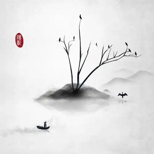 淡雅古风水墨画淡雅古风水墨画头像