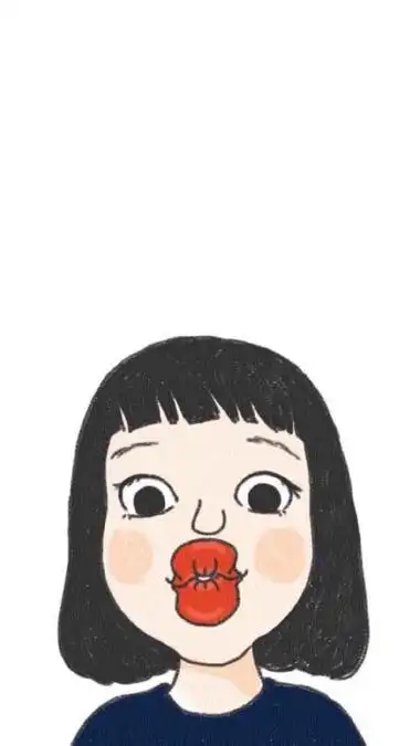 嘟嘟嘴版蒙娜丽莎