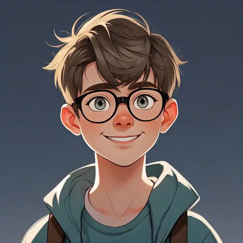 96可爱卡通男孩头像集锦96