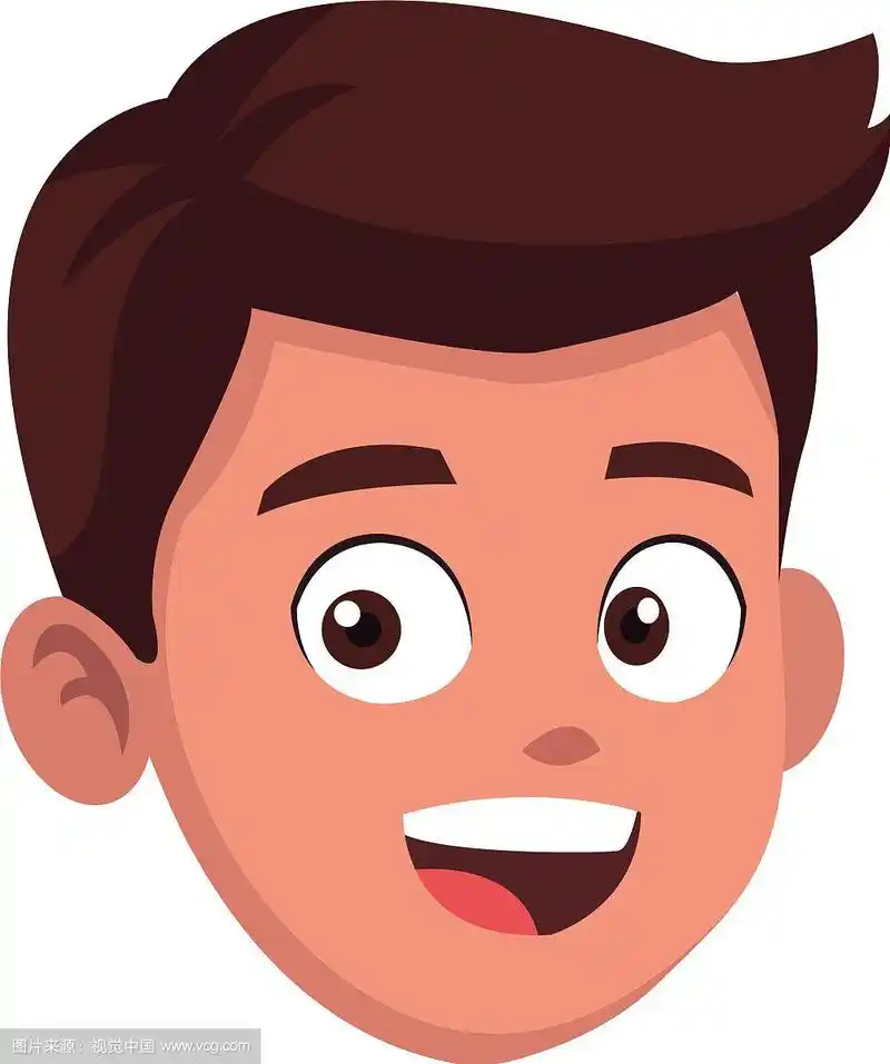 男孩的脸卡通