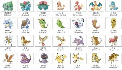 口袋妖怪?还是神奇宝贝?