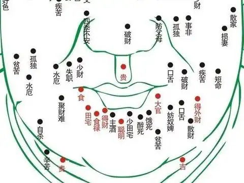下巴有痣代表什么意思
