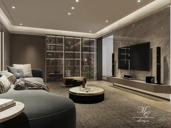 装修灵感库老房改造现代意式轻奢灰咖色