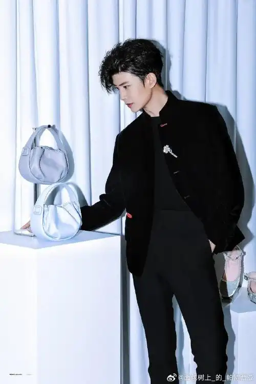 任嘉伦新中式西装