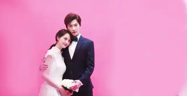 唯美婚纱照#杨洋郑爽##电视剧微微一笑很倾城