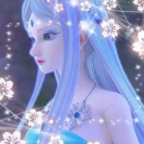 叶罗丽冰公主和灵公主头像