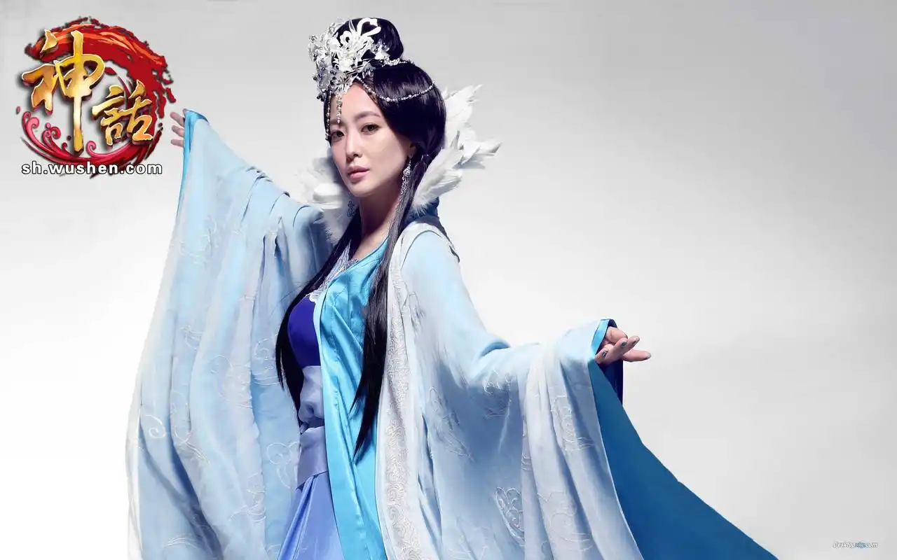 3d玄幻网游神话金喜善唯美代言写真桌面壁纸高清大图预览1920x1200