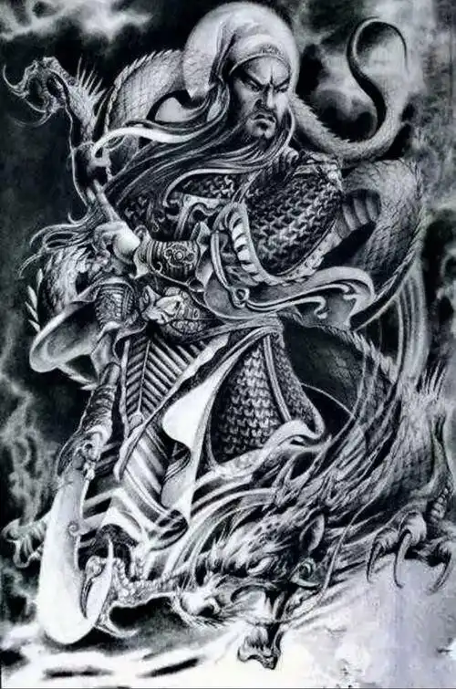 传统纹身满背纹身图案