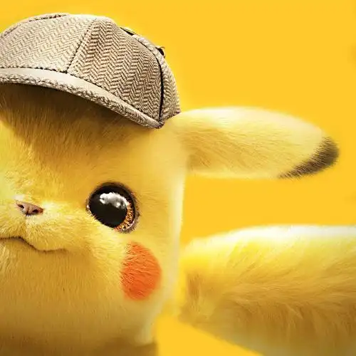 大侦探皮卡丘 电影 欧美 可爱 黄色